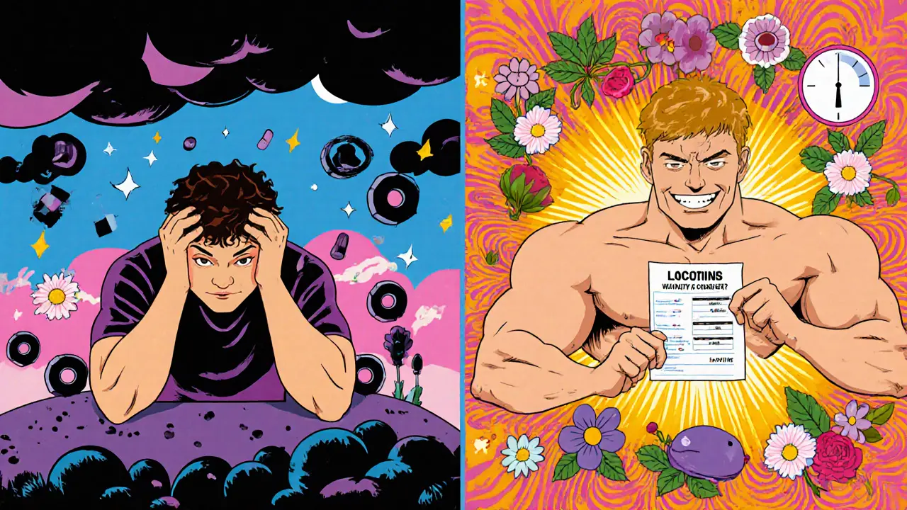 Два образа одного мужчины: один — перетренированный, другой — здоровый и сильный после 3 месяцев правильных тренировок.