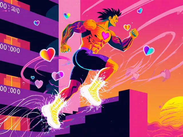 Тренировка на лестнице: эффективное кардио для ног и сердца без зала