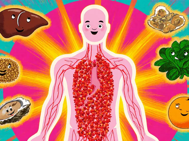 Железо в рационе: лучшие животные и растительные источники без дефицита