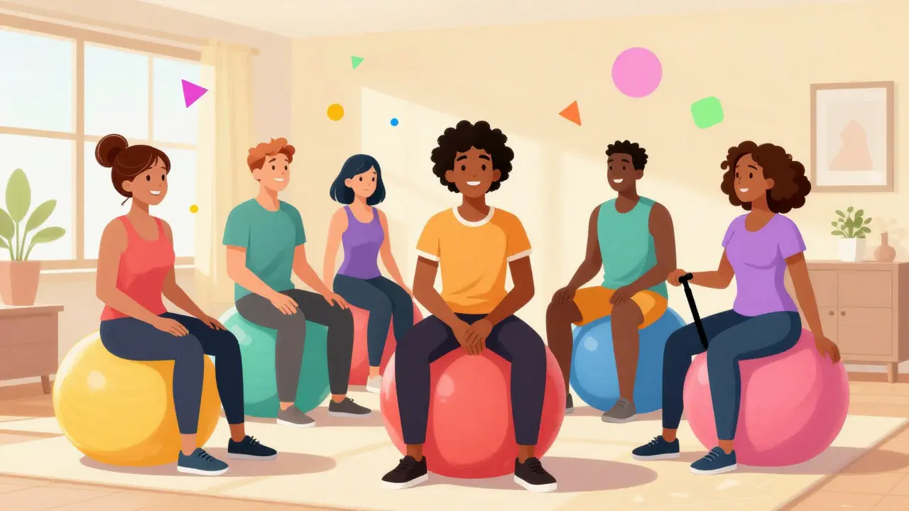 Фитбол для фитнеса: как выбрать размер и правильно использовать мяч