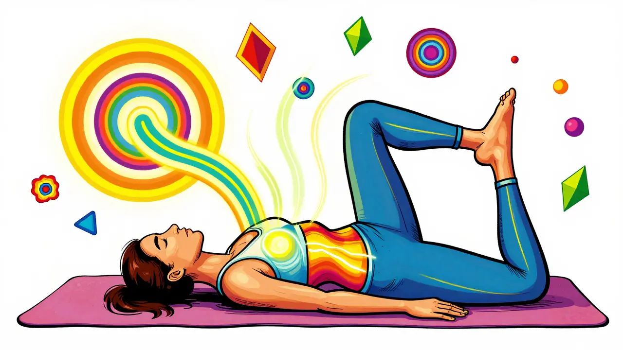 Растяжка ног в пилатесе Single Leg Stretch: как делать правильно