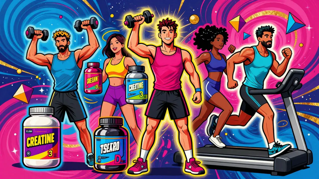 10 главных спортивных добавок: эффективность и назначение