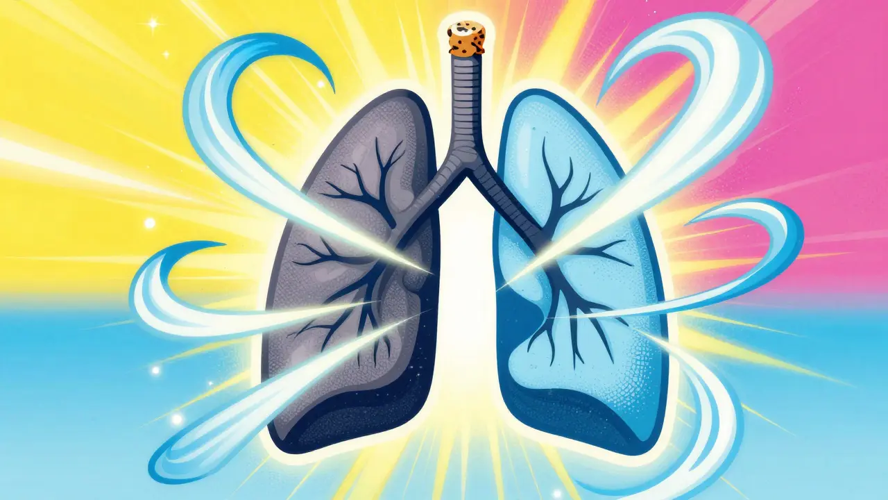 Очищение легких и восстановление здоровья после отказа.